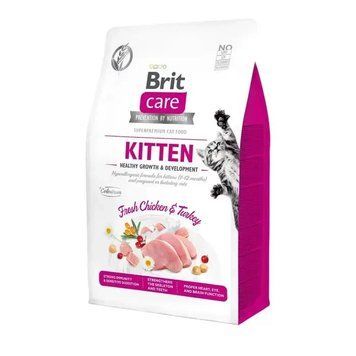 Brit Care Grain Free Kitten Health Growth & Development сухой корм для котят с курицей и индейкой 171278/0679 фото