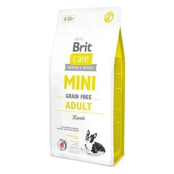 Brit Care Grain Free Mini Adult Lamb сухий корм для собак міні порід з ягням 170770/0107 фото