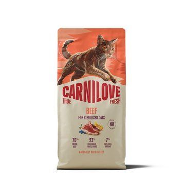 Сухой корм для стерилизованных кошек Carnilove True Fresh Sterilised с говядиной 173752 фото