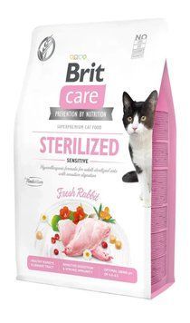 Brit Care Cat GF Sterilized Sensitive сухой корм для стерилизованных кошек с чувствительным пищеварением с кроликом 171290/0761 фото
