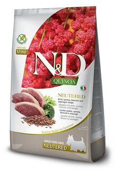 Farmina N&D Quinoa сухой беззерновой корм для стерилизованных собак мелких пород с уткой 179484 фото