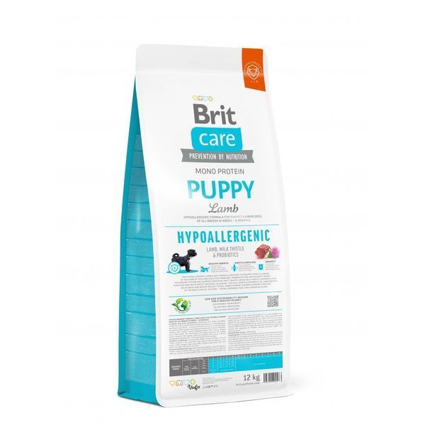 Brit Care Hypoallergenic Puppy сухой гипоаллергенный корм для щенков с ягненком 172213 фото