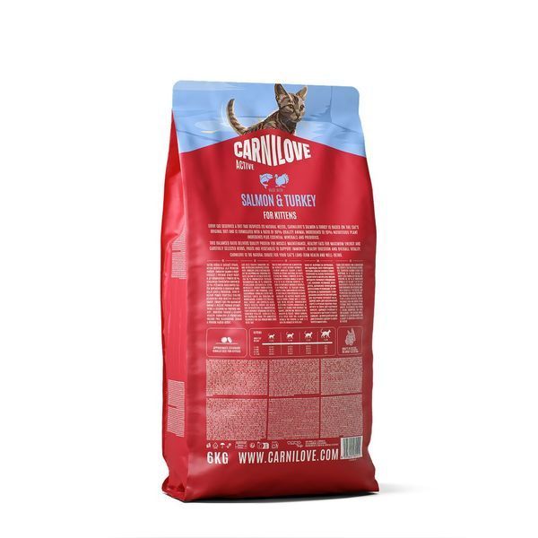 Сухий корм для кошенят Carnilove Active Kittens лосось та індичка 173708 фото