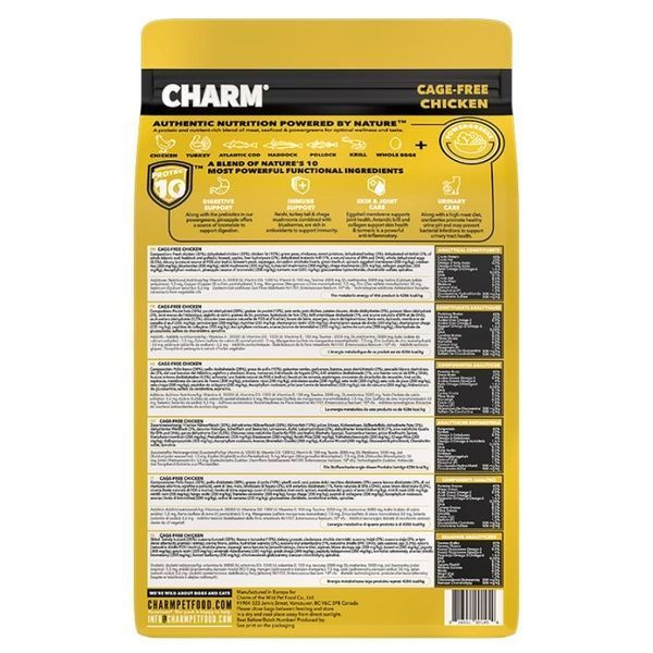 Charm Cage-Free Chicken сухой беззерновой корм для котов всех пород и возрастов с курицей 816551001447 фото