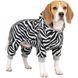 Комбинезон для собак WAUDOG Clothes рисунок &laquo;Зебра&raquo; софтшел  301-0055 фото 7